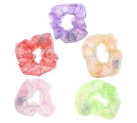 PACKOVE 5piezas Diadema Coleteros Que Brillan La Oscuridad Ajustes Accesorios Pelo Luz Led Para Mujeres Niñas Para Fiestas De Halloween y Festivales Nocturnos