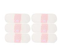 PACKOVE 6 Compresas Reutilizables Periodo 21 CM Toallas Menstruales Lavables de Algodón Transpirables Diarios Impermeables para Maternidad y Posparto