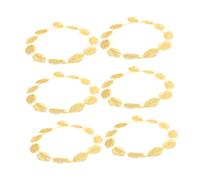 PACKOVE 6 Diademas Doradas De Hojas Para Fiestas De Disfraces Mujer Halloween y Carnaval