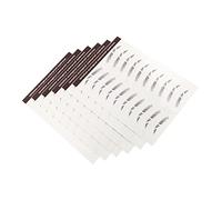 PACKOVE 6 Parches Para Cejas Maquillaje Pegatinas Para Cejas Cejas Postizas 4D Maquillaje Plantillas De Soja Marrón