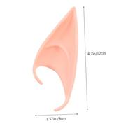 PACKOVE 6 pares Orejas de Decorativas Realistas Accesorios Reemplazables para Cosplay y Fiestas Temáticas Suministros para Disfraces de Duendes y Hadas