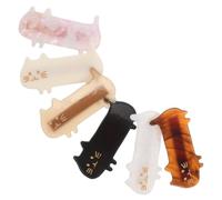 PACKOVE 6 Piezas Clips de Pelo Gato Diseño Creativo Pinzas Cocodrilo Accesorios Animal Temáticos para Fiestas Niñas Estudiantes