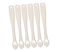 PACKOVE 6 Piezas Cucharas de Facial de Metal de Aplicadores para Máscaras y Faciales Herramientas Cosméticas Ergonómicas Sin Olores Peculiares y Prácticas