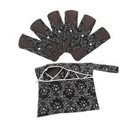 PACKOVE 6 Piezas Juego De Toallas Sanitarias Almohadillas Para Mujeres Posparto Compresas Menstruales Lavables Reutilizable Absorbente Servilleta Capas De Microfibra En El Medio.