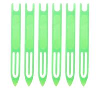 PACKOVE 6 Piezas Lanzaderas de Plástico para Redes de Pesca, Herramienta de Reparación Precisa para Redes de Cast Nets y Crab Cages, Diseño Extra Ancho para Pesca Mar
