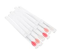 PACKOVE 6 Piezas Pincel De Silicona Para Labios Holográfico Brocha De Maquillaje Herramientas De Maquillaje Pinceles De Maquillaje Pincel De Labios Con Lápiz Labial Gel De Sílice