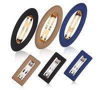 PACKOVE 6 Piezas Pinzas para Cabello Mate Clips y Ovalados para Mujeres Accesorios de para Ocasiones