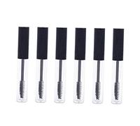 PACKOVE 6 Piezas Tubo Vacío para Rímel Botella de Crema para Pestañas y Cosméticos Contenedor Transparente para Almacenamiento de Maquillaje para