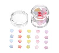 PACKOVE 60 Piezas Pegatinas de de Uñas Diy Adorables para Decoración de Cases de Teléfono y Magnéticos de Simulación