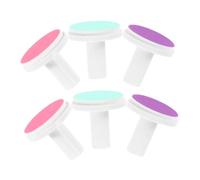 PACKOVE 6piezas Cabezas De Repuesto Para Pulidora Eléctrica De Uñas Suaves y Seguras Para Cuidado De Uñas De Bebés y Adultos Accesorios De Manicura y Pedicura