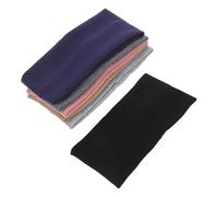 PACKOVE 6piezas De Yoga Para Mujer Turbantes Elásticos De Accesorios De Entrenamiento y Fitness Amplias y Cómodas Marino