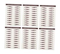 PACKOVE 6piezas Fijador Cejas Pegatinas Naturales Pegatinas Cejas Postizas Maquillaje