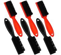 PACKOVE 6piezas Pincel De Aceite Retro para Recortadora De Pelo Cerdas De Nailon De Herramientas De Limpieza para Cortapelos De Nailon Accesorios De Barbería Mango