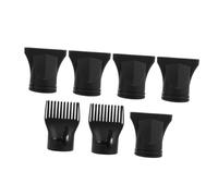 PACKOVE 7 piezas Boquillas para Secador de Pelo de Plástico Resistente Accesorio Concentrador y Peine para Peinados Rápidos Uso Profesional y Doméstico Peluquería
