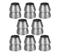 PACKOVE 8 Piezas Cuña para Martillo de Hierro Plata, Cuñas de Mango de Madera, Compacta y Ligera, Refuerzo para Martillo, para Construcción y Carpinteros