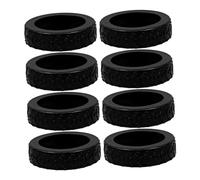 PACKOVE 8 Piezas Protector de Ruedas para Maleta Funda Silicona Antirruido Protectora para Patas y Suelo Equipaje Viaje y Fácil de Instalar