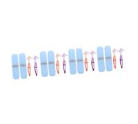PACKOVE 8juegos Cepillos De Limpieza para Dentaduras y Brackets Cepillo De Portátil Diseño De Doble Cara para Cuidado Oral Casa y