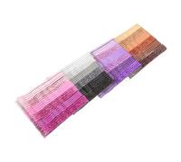 PACKOVE 96 Piezas Horquilla Brillantina Polvo Cabello Pinzas Pelo Barniz para Hornear Color Dorado Color Rosa Unidades por Hoja para Fiestas y Eventos Especiales