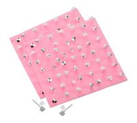 PACKOVE 98piezas Pendientes de Pistola para Perforar las Orejas Mini Aretes Tipo Corazon Joyas Pequeñas para Orejas Aretes Planos Pequeños Forma de Corazon para Perforacion Indolora Niñas