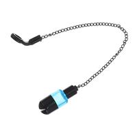 PACKOVE Alarma de Pesca Azul sin Luz Tensor Columpio para Caña Accesorio Resistente de Hierro Indicador de Mordida Sensible para Pesca Nocturna y Equipos de Profesional