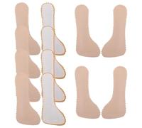 PACKOVE Almohadillas Autoadhesivas para Tacones Altos 3/4 Color Piel 37-38, 6 Pares Plantillas Transpirables Antideslizantes para Sandalias Abiertas y Zapatos Planos, Inserciones