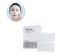 PACKOVE Almohadillas de Algodón Delgadas para Desmaquillar, Compresas Estirables de Tela No Tejida, Fáciles de Llevar para Aplicar Gel y Uso Facial Diario