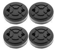 PACKOVE Almohadillas de Goma Redondas para Gato de Suelo Reutilizables, 4 Piezas, Material de Goma Resistente para Evitar Rayaduras en Elevadores y Soportes