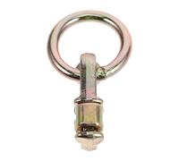 PACKOVE Anillos de Amarre Gancho y Bucle para Montaje en Riel de Camión, Sistema de Anclaje de Carga para Vehículos Comerciales y Remolques, Resistente y Práctico