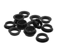 PACKOVE Anillos de Sello de Goma para Sensor de Estacionamiento 15 Piezas Negro Base de Montaje para Sensores de Radar de Marcha Atrás Uso Automotriz Seguridad