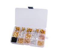 PACKOVE Anillos para Trenzas de Cabello Dreadlocks Cuentas Ajustables para Cabello Trenzado Metal Flexible Bobinas de Aluminio para Extensiones de Color Aleatorio