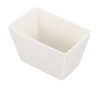 PACKOVE Azucarero Cerámico Cuadrado Pequeño 10 Cm, Contenedor Multifunción para Azúcar en Cubos y Condimentos, Soporte para Paquetes de Azúcar, Adecuado para Café y Uso en Cocina Hogar