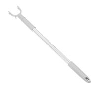 PACKOVE Barra Extensible Ahorra Espacio de Acero Inoxidable para Colgar Ropa Cabezal de Plástico y Protege Prendas Delicadas Adecuado para Espacios Limitados y Balcones