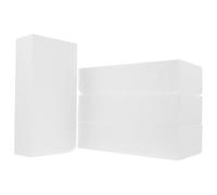PACKOVE Bloques de Espuma para Manualidades 20x10x5 Cm 4 Piezas Espuma Artesanal para Bricolaje Proyectos de Arte DIY y Modelado Escolar