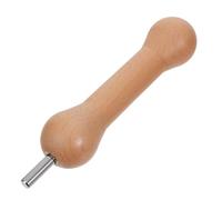 PACKOVE Bobinadora Manual de Madera para Teñido con Nudos, Carrete de Cuerda con Tensor Integrado, Herramienta para Devanadora de Hilo Compatible con Taladro, Accesorios para Artesanía