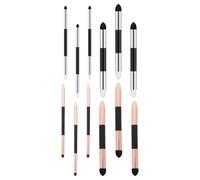 PACKOVE Bolígrafo de Esponja para Dibujar 12 Piezas Lavables y Reutilizables, Mezclador de Doble Punta para Dibujo Pastel y Bocetos Artísticos, Herramienta para Difuminar y Resaltar