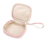 PACKOVE Bolsa De Almacenamiento Para Toallas Sanitarias Pouch Grande De Capacidad Contenedor Rosa Para Menstruación Para y Organización De Accesorios