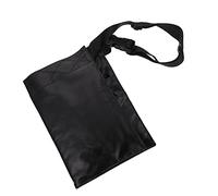 PACKOVE Bolsa para Brochas De Maquillaje PU Negra 32 Compartimentos Práctica para Maquilladores Profesionales y Uso Filmación Riñonera Bandolera Portátil