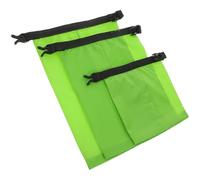 PACKOVE Bolsa Seca para Cámara y Documentos, 3 Unidades de Nylon Duradero Costuras Dobles y Máxima Compresión para Kayak y Pesca