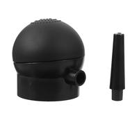 PACKOVE Boquilla Pulverizadora De Polvo Para Fibras Capilares 1 Unidad Tamaño Estándar Color Negro Aplicador Preciso Para Peluquería Uso Profesional Línea Frontal y Raíces