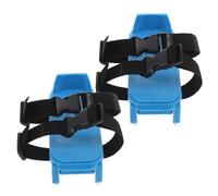 PACKOVE Botas de Esquí para Pequeños Azul Soporte Adicional Forro Cómodo Ideales para Principiantes en Patinaje y Esquí al Aire Libre Botas de Invierno Niña Calzado para Nieve y