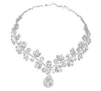 PACKOVE Cadena Cabeza Gemas De Imitación Diadema De Boda Para Novias Joyería Cabello Exquisita Para Bodas Peinados Especiales