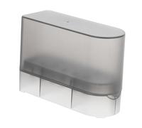 PACKOVE Caja De Almacenamiento De Cabeza De Molienda Clavos Carburo Polaco Herramienta Polvo Para Largo Pequeño Consejos Lijado Bits Uñas De Los Pies El Plastico Grey