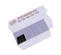 PACKOVE Caja De Enchufes De Tijera para Estación De Peluquería Organizador De Baño para Secador De Pelo y Cepillo De Pelo Accesorios para Estilistas