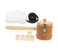 PACKOVE Caja de Moxibustión Portátil para Quemador Moxa Caja de Almacenamiento de Madera para Herramienta de Moxibustión para Uso Casa o Terapia de Relajación