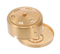 PACKOVE Caja de Moxibustión y Textura Portátil de Cobre Dorado Diseño Anti-caída y de Deformación Varios estilos para Masaje Corporal Varios estilos