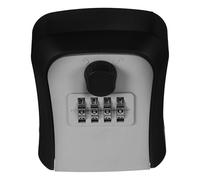 PACKOVE Caja de Seguridad y Configuración de Contraseña Fácil Acceso Material Abs Resistente para Llaves Cerradura y Código para Gestión Real y Sitios de Enfermería