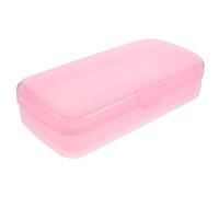 PACKOVE Caja Esterilizadora Para Manicura y Pedicura Transparente, Bandeja De Plástico Desmontable, Tamaño Mediano, Rápida, Uso Profesional Para Salón De Uñas y Hogar