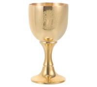 PACKOVE Cáliz de Altar de Latón Dorado Vintage, Copa de Ofrenda Práctica y Duradera para Decoración Ritual y Tarot Hogar