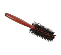 PACKOVE Cepillo De Cerdas De Jabali Redondo Mango De Madera Definidor De Rizos Pelo Rizado
