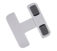 PACKOVE Cerradura de Seguridad Adhesiva Protección Anti-pellizcos para Bebés Material Plástico Blanco, Adecuado para Gabinetes y Refrigeradores en Dormitorio o Sala